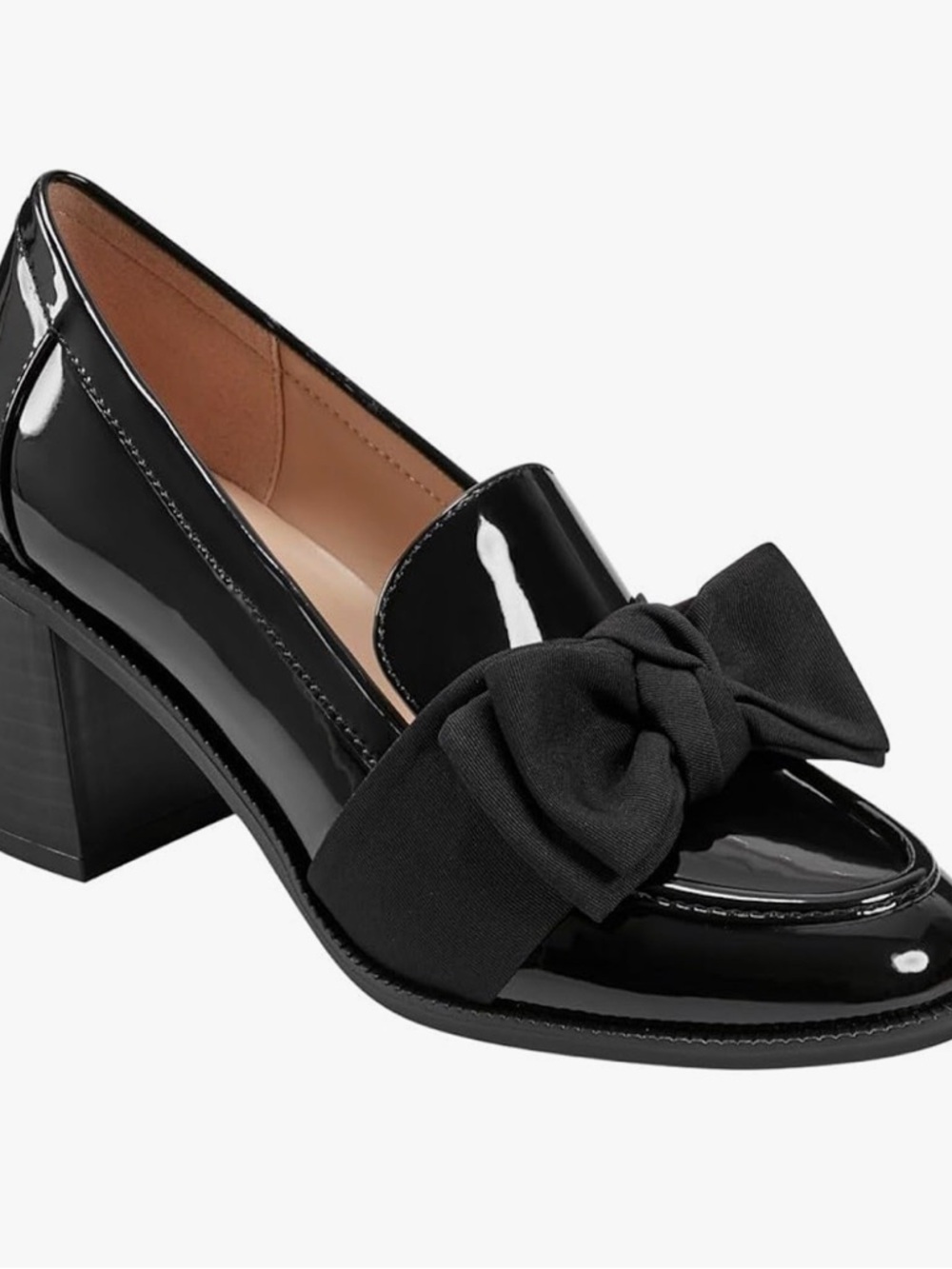 Bandolino Women's Korrar Stacked Loafer Heel